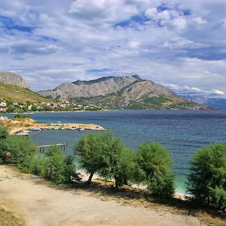 Lägenhet In With Sea View, Terrace, Air Conditioning, Washing Machine Duće